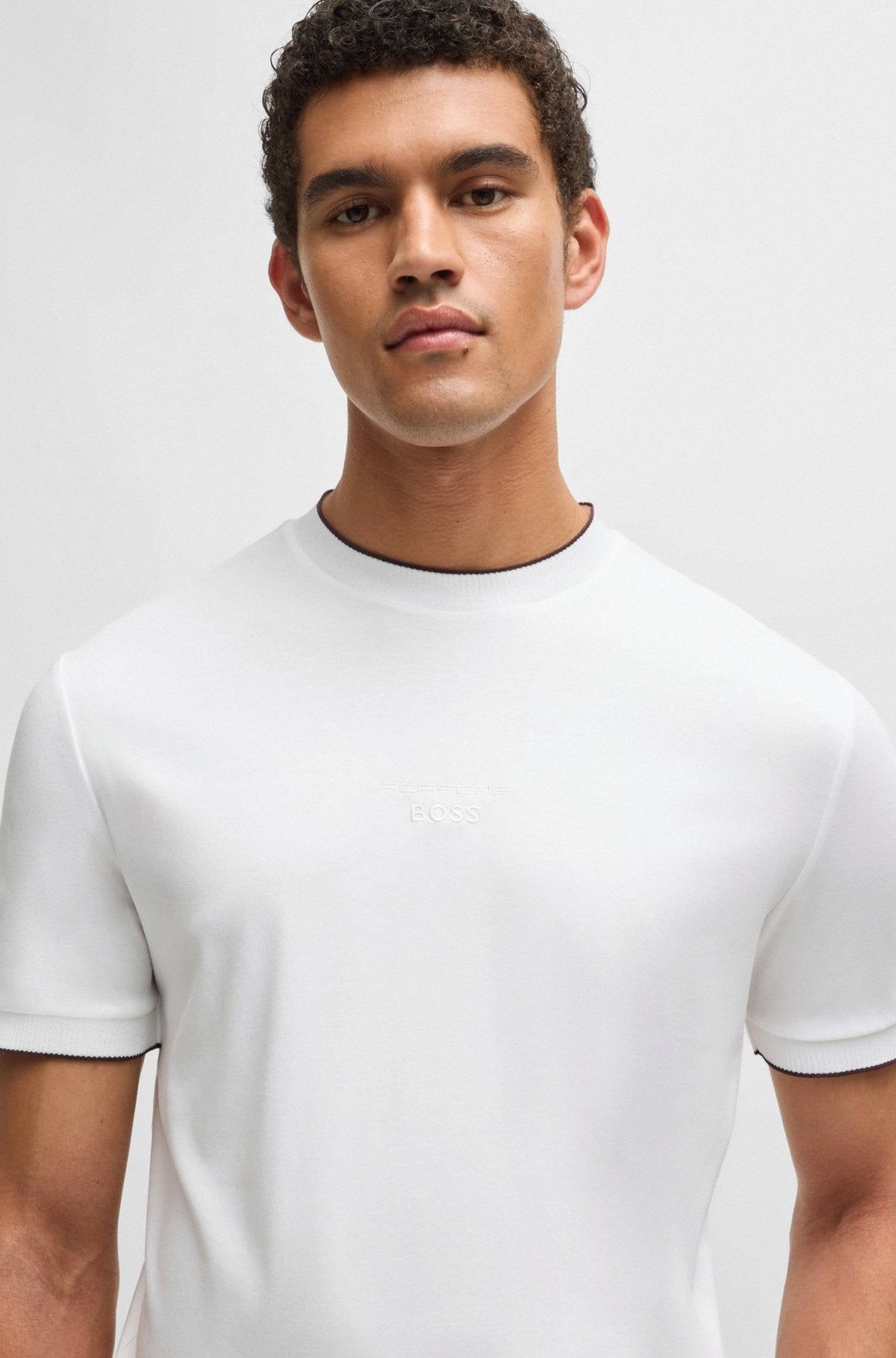 Mustard Crew Neck Solid T-Shirt