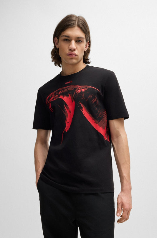 Prism Violet Crew Neck Solid T-Shirt